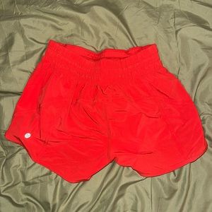 Coral colored shorts